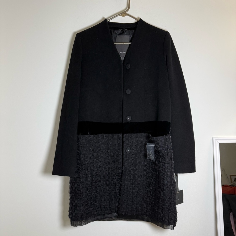 Vera Wang Black Woman’s Women's Coat